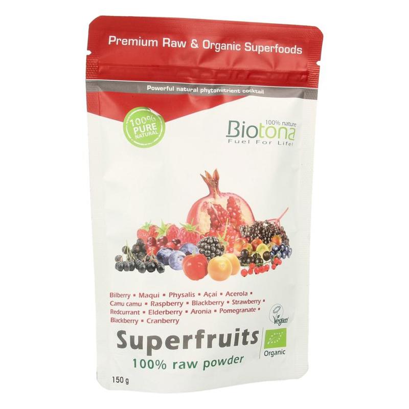 Biotona Biotona Superfruits Raw 150 g BIO - 150gr
