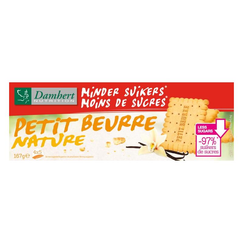 Damhert Damhert Minder Suikers Petit Beurre Natuur - 167gr