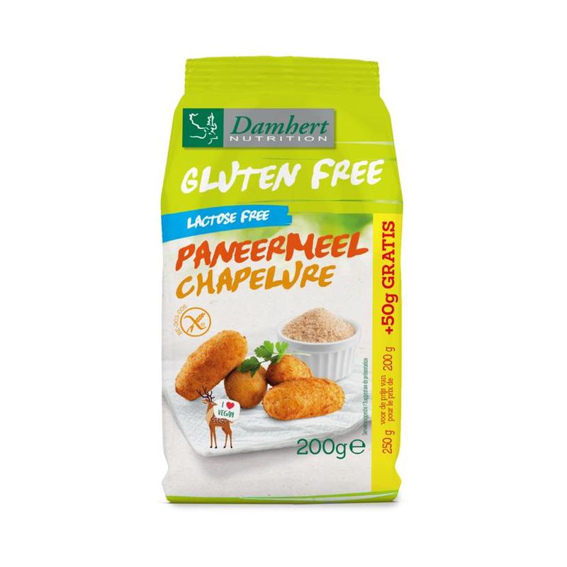 Damhert Damhert Gluten Free Paneermeel - 200gr