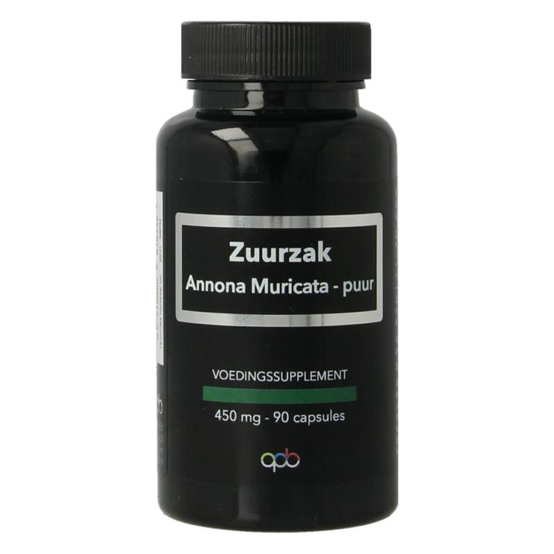 Apb holland APB Holland Zuurzak (Annona Muricata) 480 mg puur - 90cp