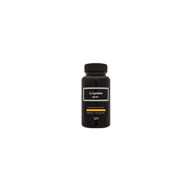 Apb holland APB Holland L-Lysine 400 mg puur - 100cp