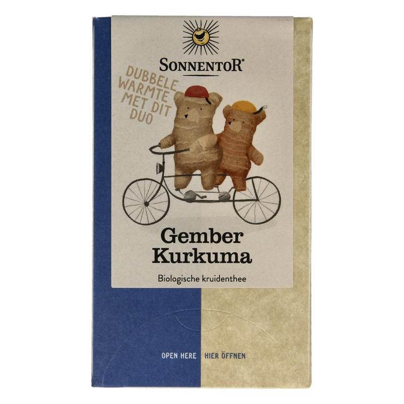 Sonnentor Sonnentor Gember Curcuma thee - 18zk