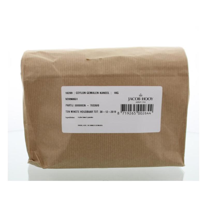 Jacob hooy jacob Hooy CEYLON GEMALEN KANEEL - 1kg