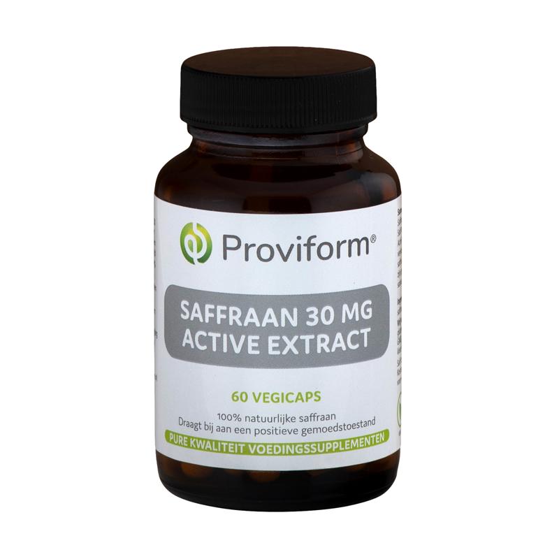 Proviform Proviform Saffraan 30 mg active extract 60vcaps - 60vcp