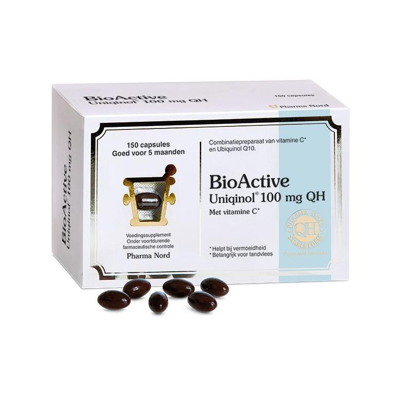 Pharma nord Pharma Nord BioActive Ubiqinol 100mg met vitamine C - 150cp