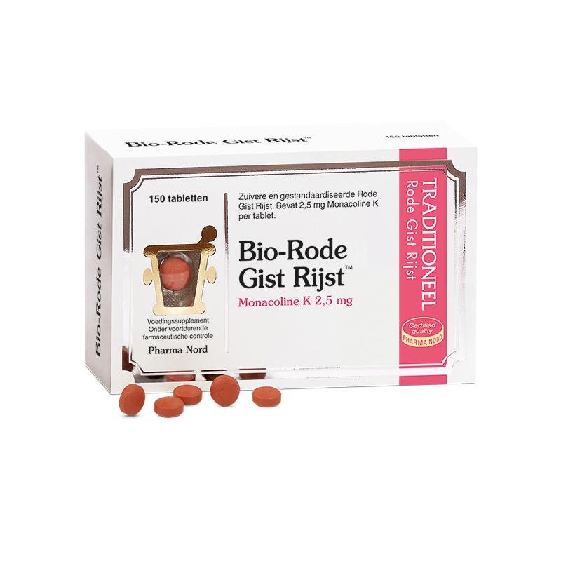Pharma nord Pharma Nord Bio-Rode Gist Rijst Monacoline K 2,5mg - 150tb