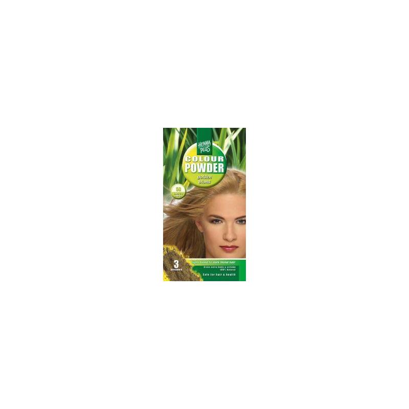 Hennaplus 1-2-3 HENNAPLUS 1-2-3 Colour Powder Golden blond 50 - 100gr