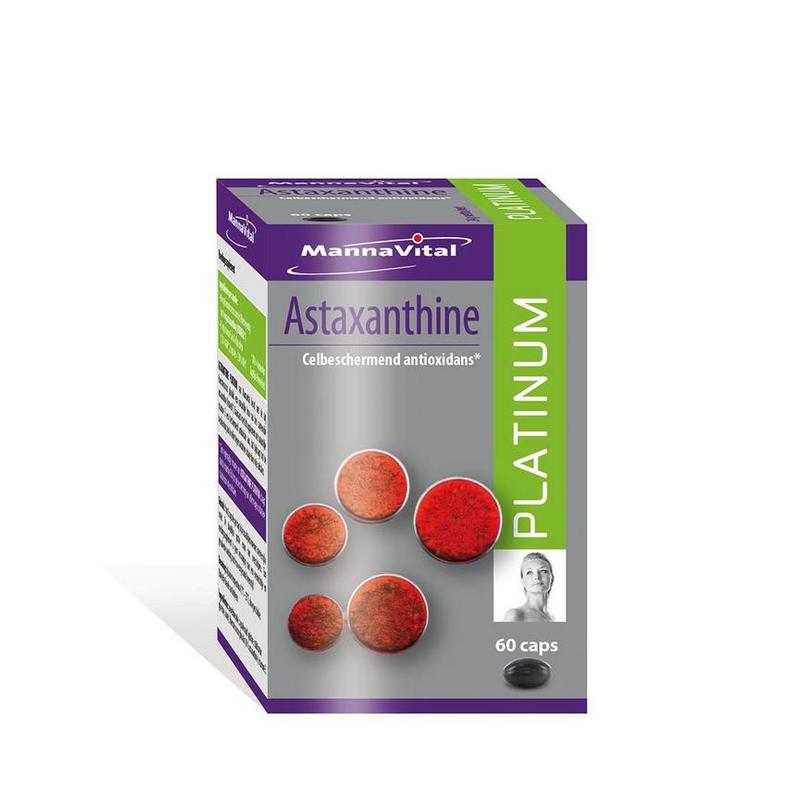 Mannavital Mannavital Astaxanthine Platinum - 60