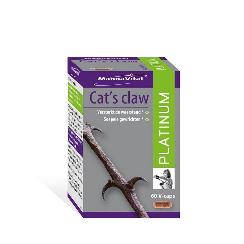 Mannavital Mannavital Cat's Claw Platinum - 60cp