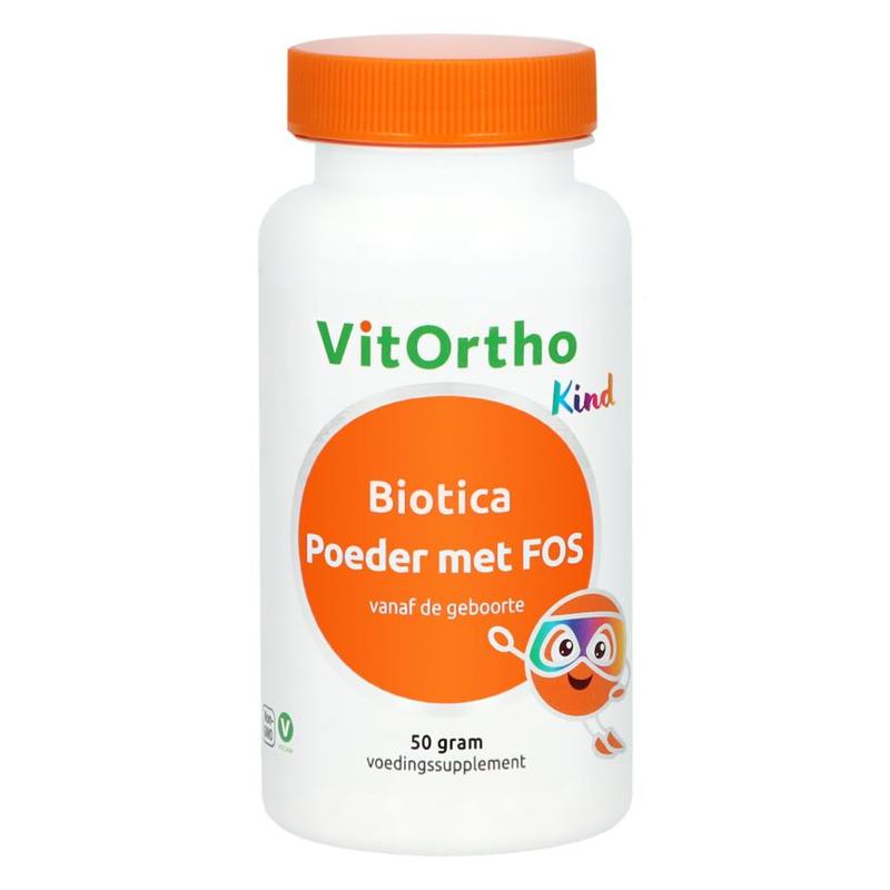 Vitortho VitOrtho Biotica Poeder met FOS Kind 50 gram - 50gr