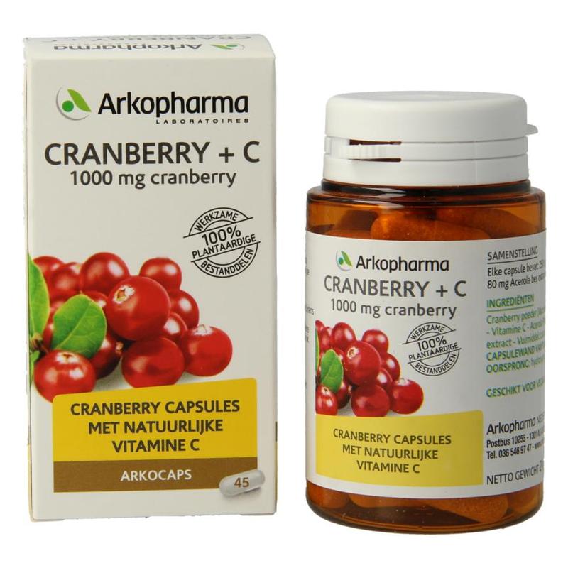 Arkocaps ARKOCAPS Cranberry + C - 45cp