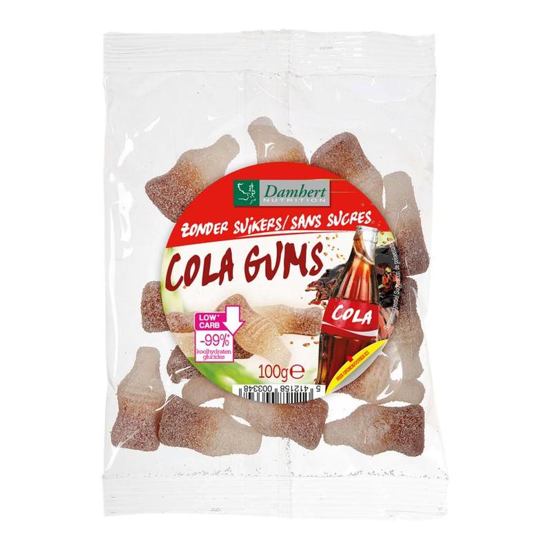 Damhert Damhert Zonder Suikers Colaflesjes - 100gr