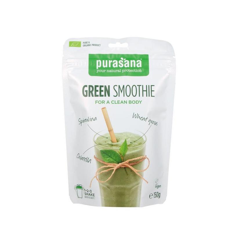 Purasana PURASANA Green smoothie shake 150 g BIO - 150gr