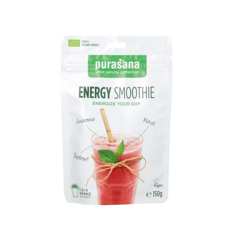 Purasana PURASANA Energy smoothie shake 150 g BIO - 150gr