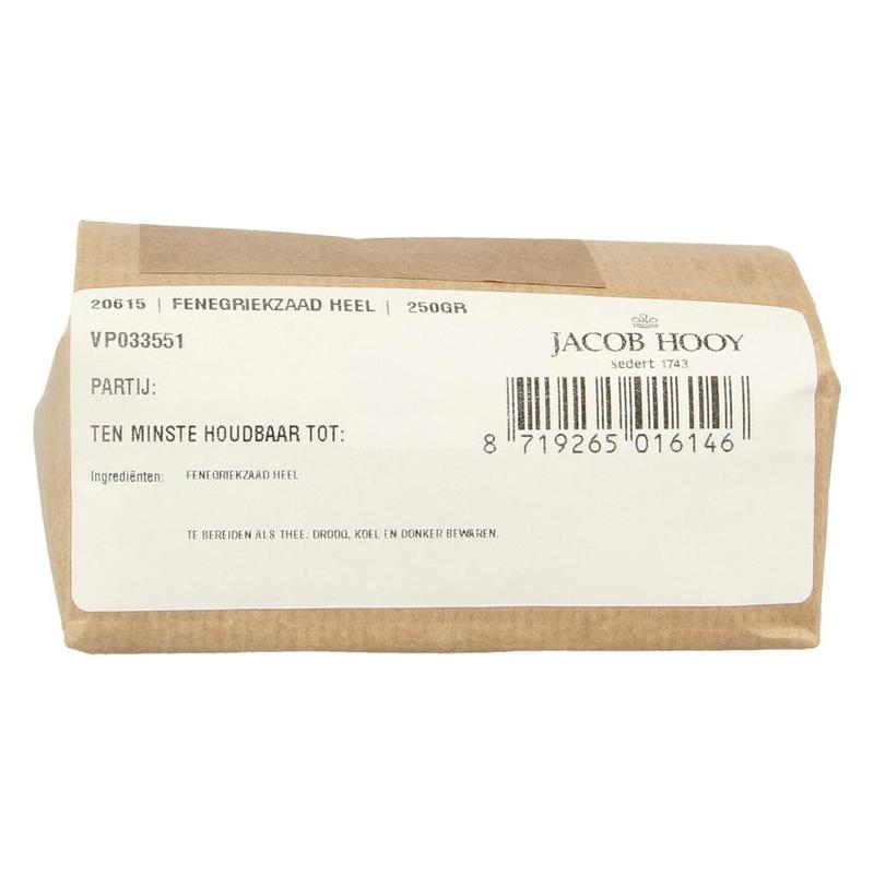 Jacob hooy jacob Hooy FENEGRIEKZAAD HEEL - 250gr