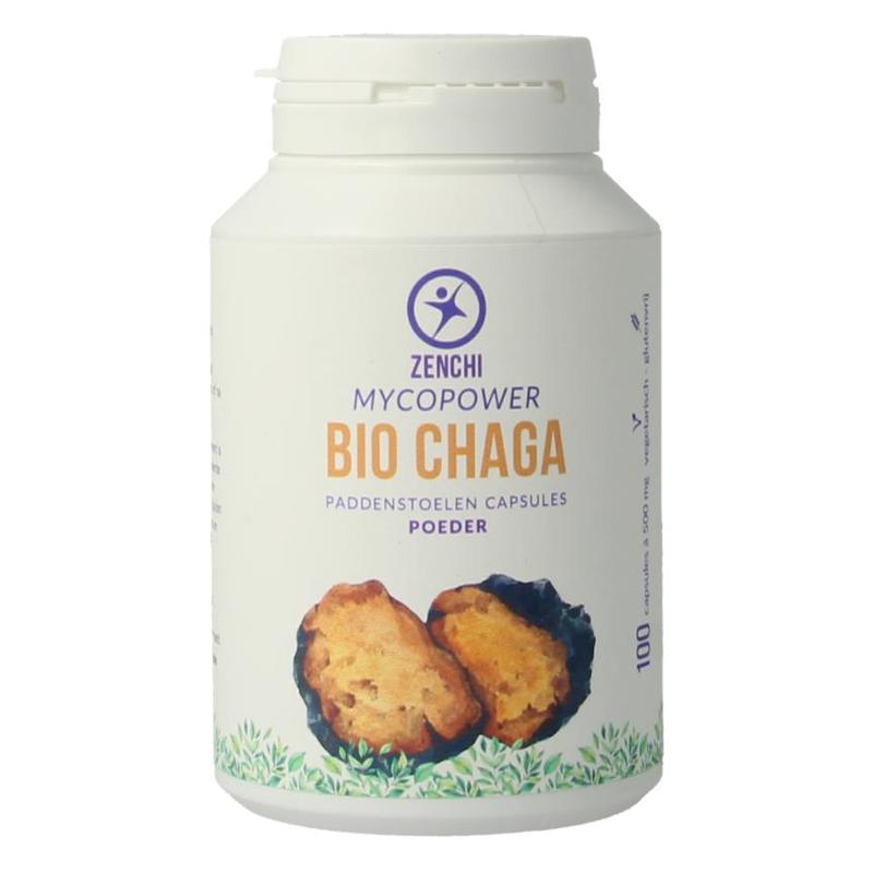 Mycopower Mycopower MP BIO Chaga p.poeder 100 caps - 100cp