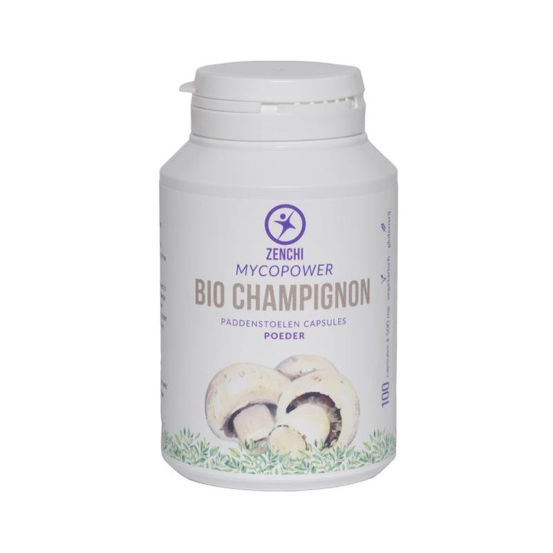 Mycopower Mycopower MP BIO Champignon p.poeder 100 caps - 100cp