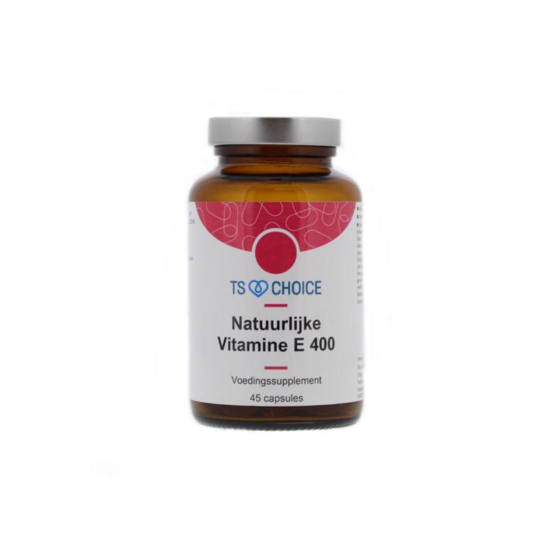 Ts choice TS CHOICE Natuurlijke Vitamine E 400 - 45cp
