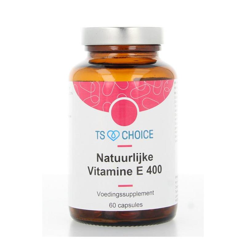 Ts choice TS CHOICE Natuurlijke Vitamine E 400 - 60cp