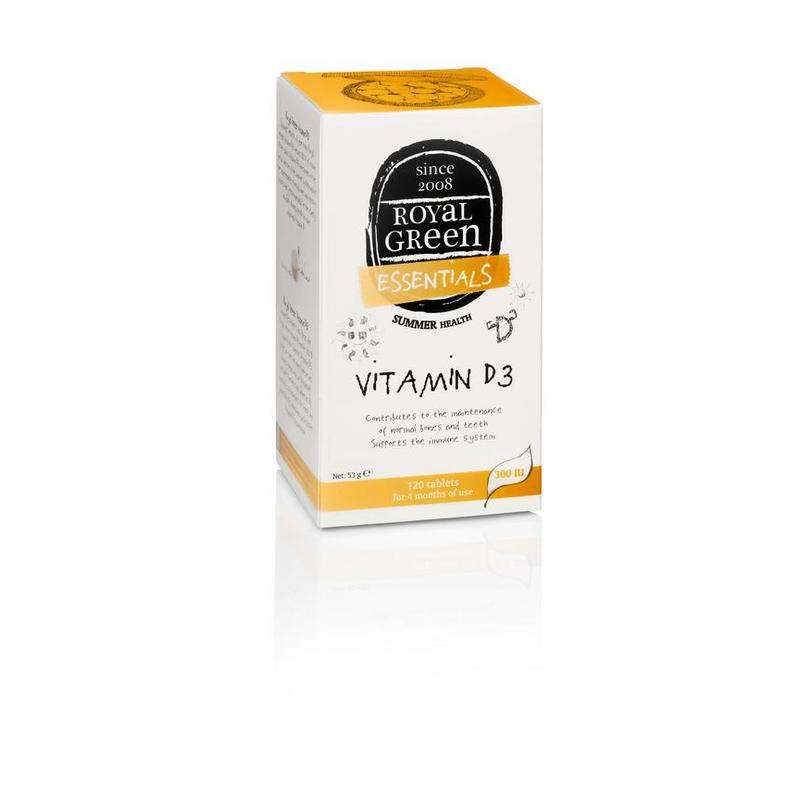 Royal green ROYAL GREEN Vitamine D3 - 120tb