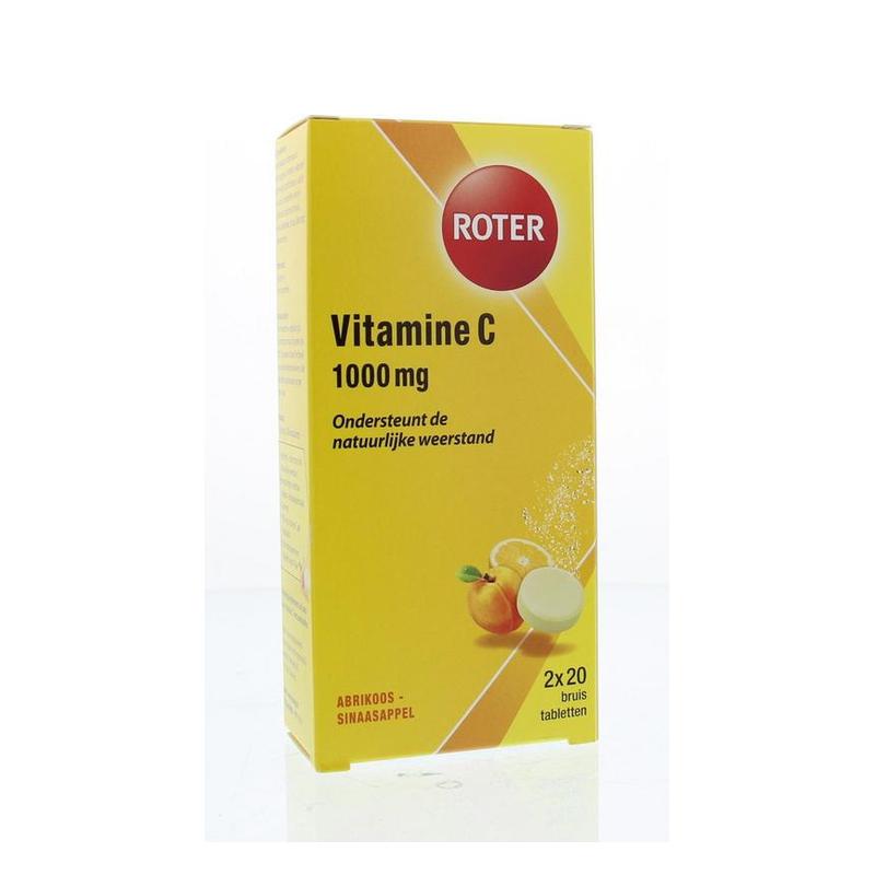 Roter Roter Vitamine C Bruis Duo Sinaas-Abrik - 40btb
