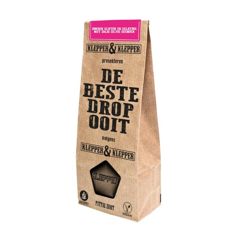 Klepper & klepper Klepper & Klepper De Beste drop ooit Pittig Zout - 200gr