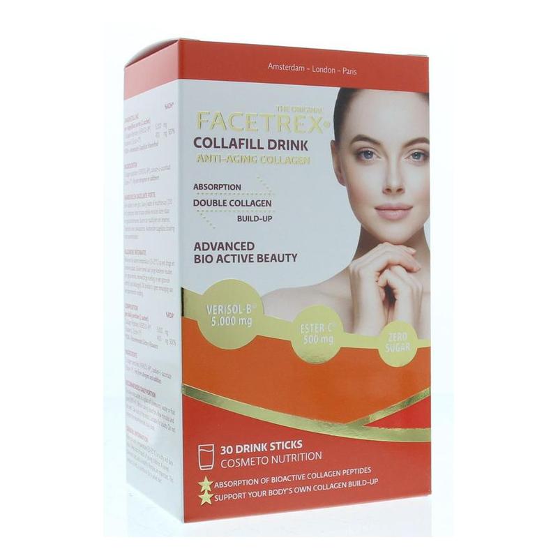Facetrex Facetrex Collafill Drink Anti-Aging Collagen - 30st
