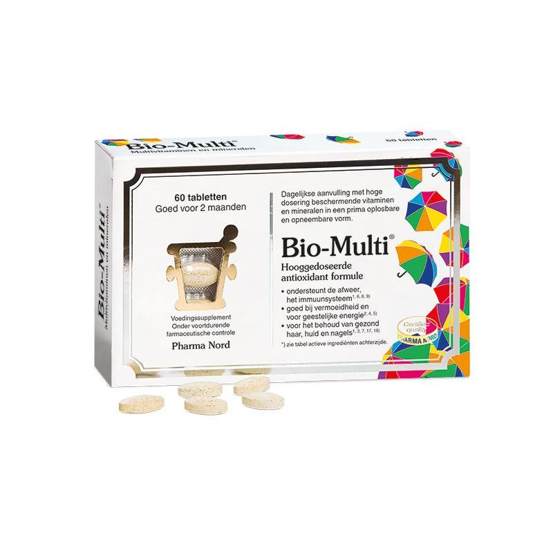 Pharma nord Pharma Nord Bio-Multi Hooggedoseerde Antioxidanten - 60tb