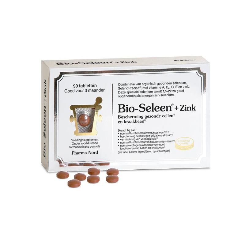 Pharma nord Pharma Nord Bio-Seleen+Zink bescherm gezonde cellen - 90tb