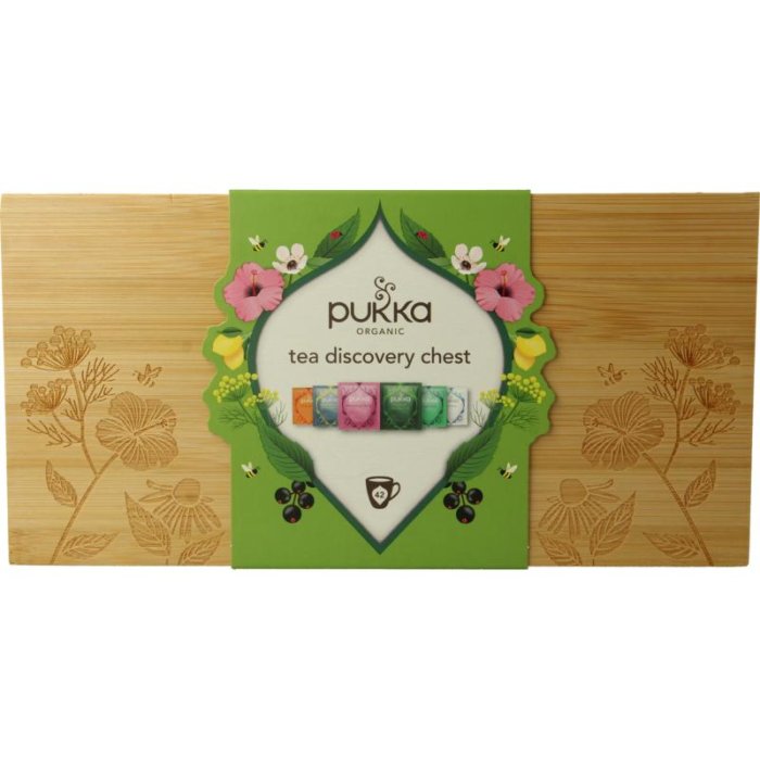 Pukka PUKKA Tea Discovery Chest - 6 compartimenten - 42st
