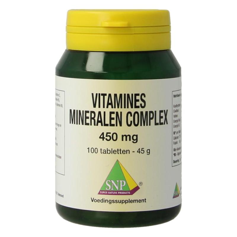 Snp SNP Vitamines mineralen complex 450mg - 100tb