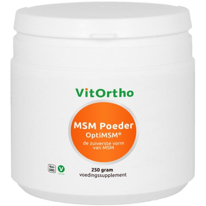 Vitortho VitOrtho MSM Poeder OptiMSM - 250gr
