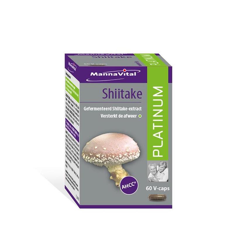 Mannavital Mannavital Shiitake Platinum - 60cp