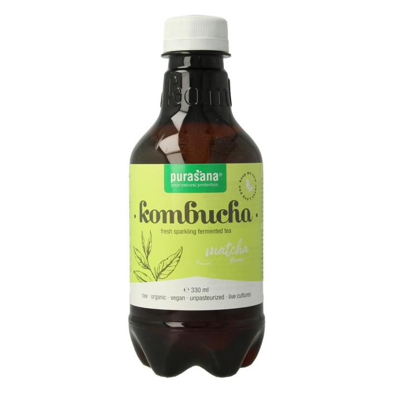 Purasana PURASANA Kombucha drank Matcha 330 ml BIO - 330ml
