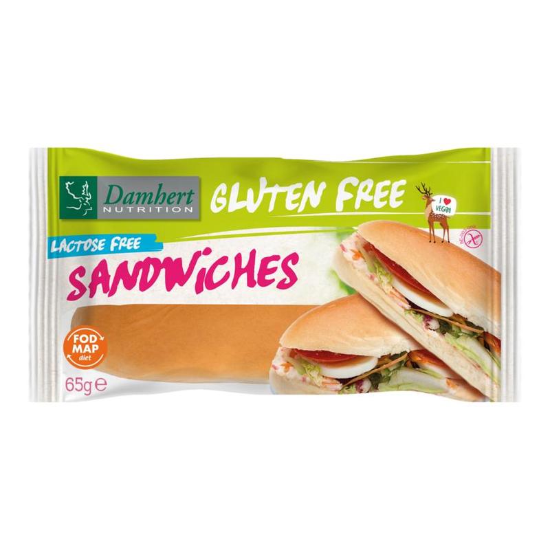 Damhert Damhert Gluten Free Sandwiches - 65gr