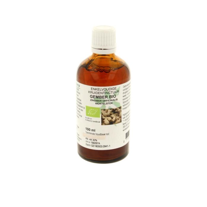 Cruydhof CRUYDHOF Zingiber officinale rhiz/Gember BIO - 100ml