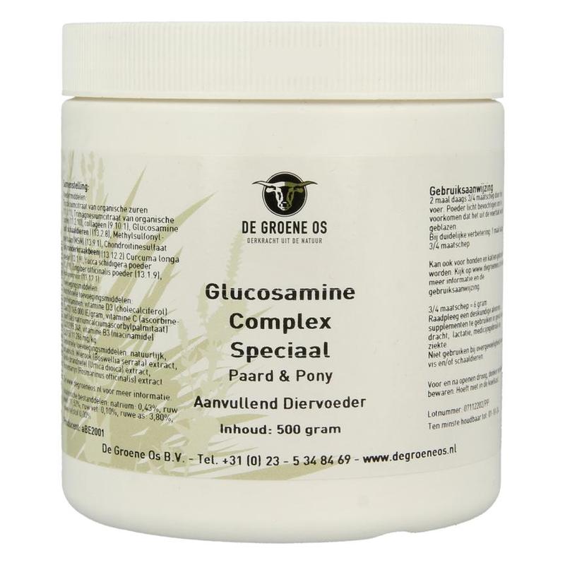 De groene os De Groene Os Glucosamine Compl Speciaal Paard & Pony - 500gr