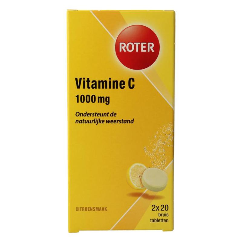 Roter Roter Vitamine C Bruis Duo Citroen 2X20 - 40btb