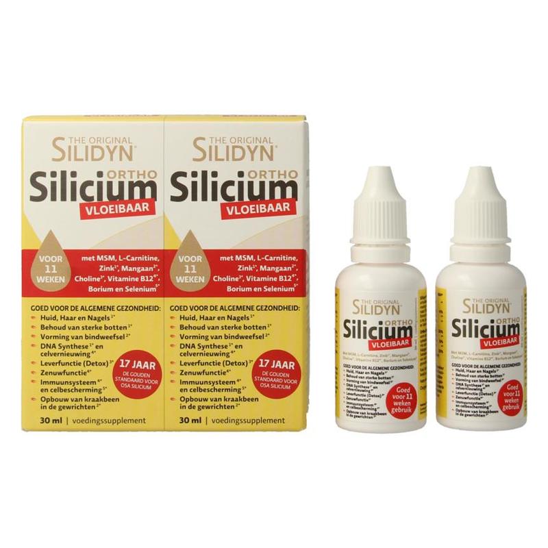 Silidyn Silidyn Ortho Silicium vloeibaar voordeelpak - 60ml