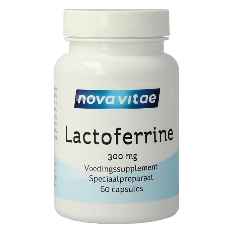 Nova vitae Nova Vitae Lactoferrine 300mg LPS vrij - 60cp