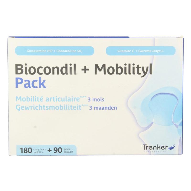 Trenker TRENKER Duopack Biocondil 180tab+Mobilityl 90cap - 1