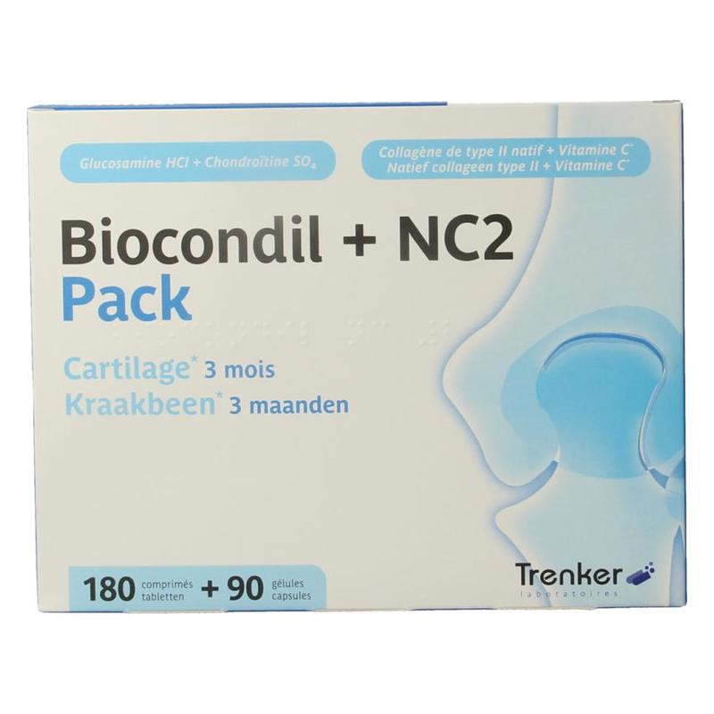 Trenker TRENKER Duopack Biocondil 180 tabs + NC2 - 90cap - 1