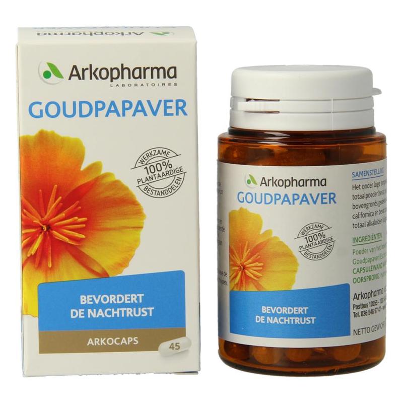 Arkocaps ARKOCAPS Goudpapaver - 45cp