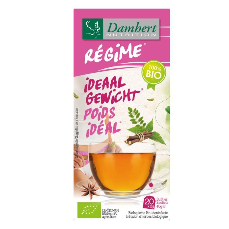 Régime Régime Régime Ideaal Gewicht Thee BIO - 20zk