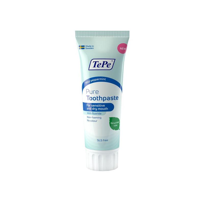 Tepe TePe Pure Tandpasta sensitive pepermunt - 75ml
