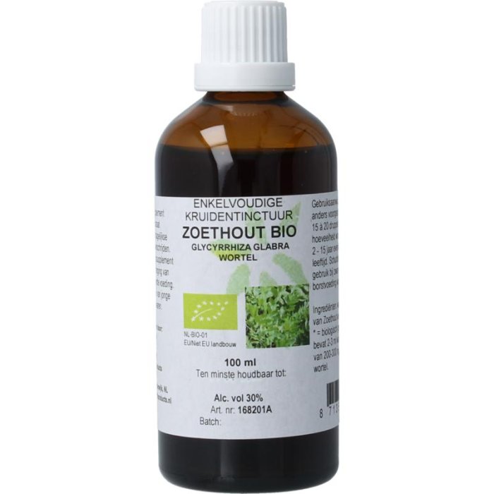 Cruydhof CRUYDHOF Glycyrrhiza glabra rad/ Zoethout BIO - 100ml