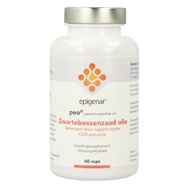 Epigenar EPIGENAR Epig Zwartebessenzaadolie (PEO) - 60vcp