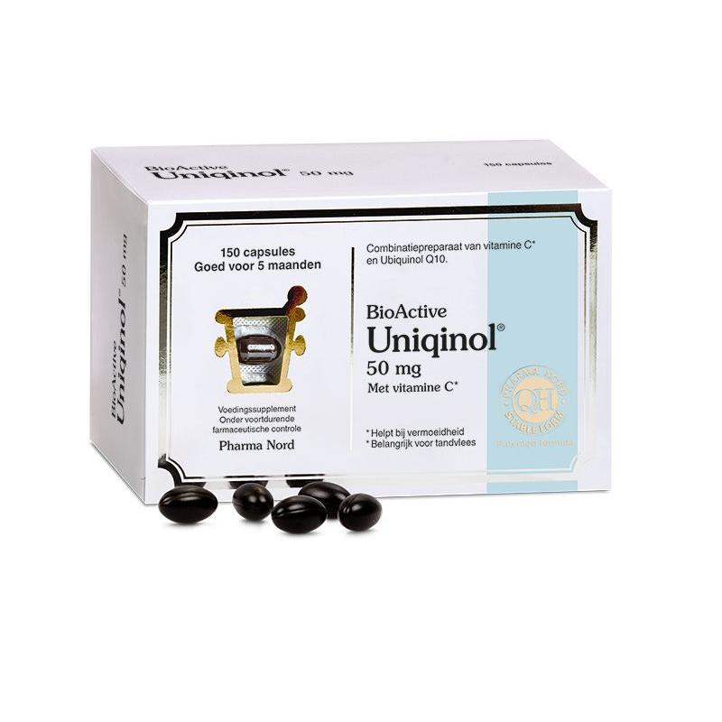 Pharma nord Pharma Nord BioActive Ubiqinol 50mg met vitamine C - 150cp