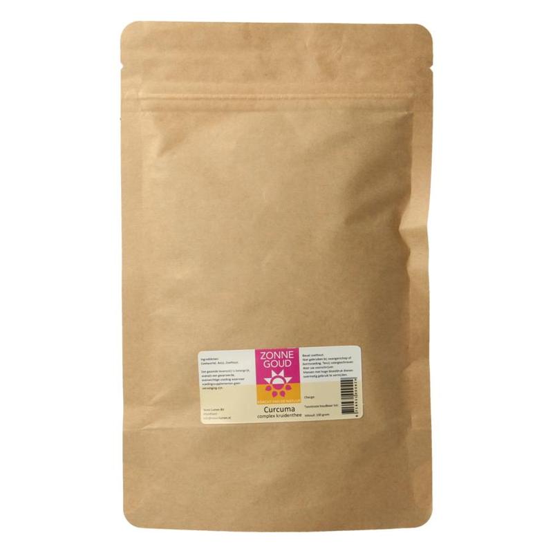 Zonnegoud Zonnegoud Curcuma Complex Thee - 100gr