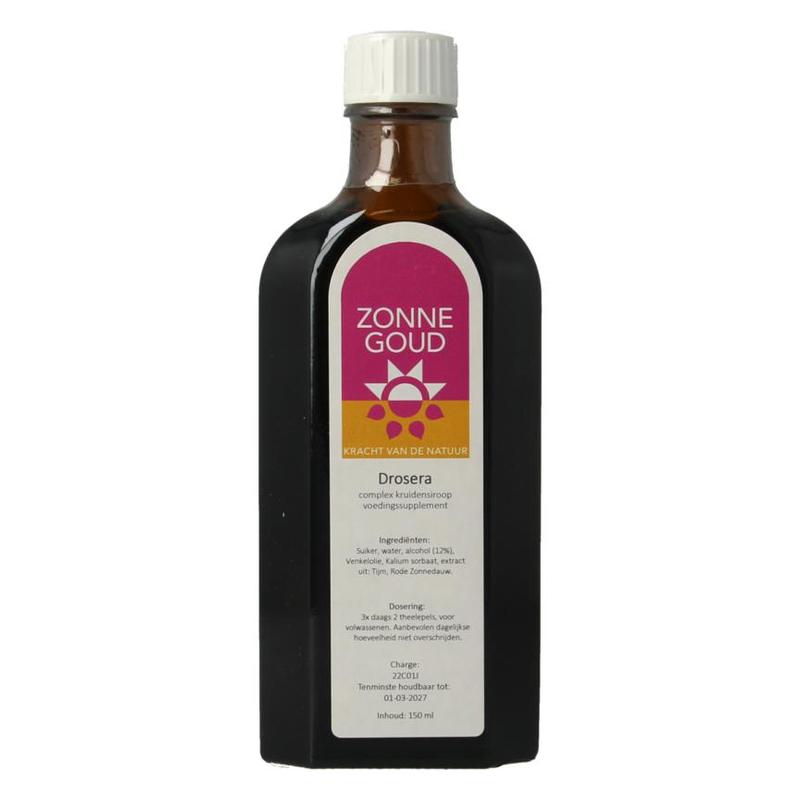 Zonnegoud Zonnegoud Drosera Complex Kruidensiroop - 150ml